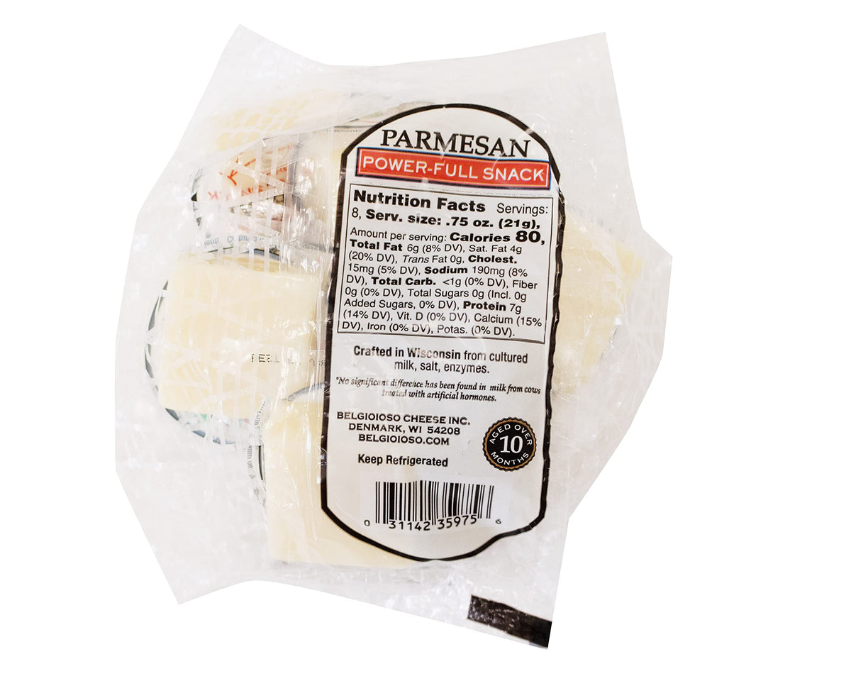 Belgioioso, Snack Parmesan 8 Count, 6 Ounce