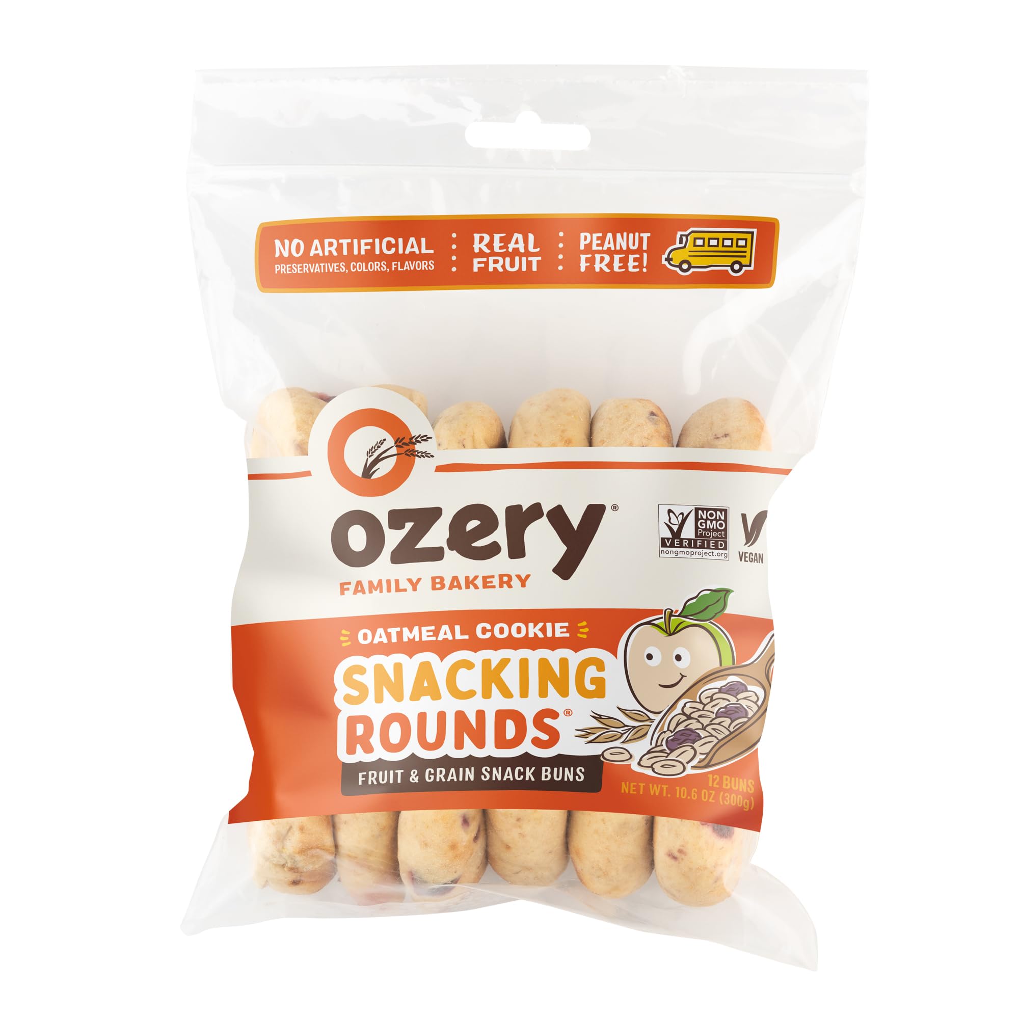 Ozery Bakery Snacking Rounds (Pack of 6)