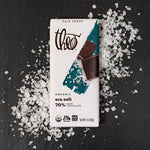 Theo Chocolate Sea Salt Organic Dark Chocolate Bar, 70% Cacao