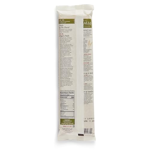Made with Only Semolina Durum Wheat Flour Bronze Cut Capellini Pasta