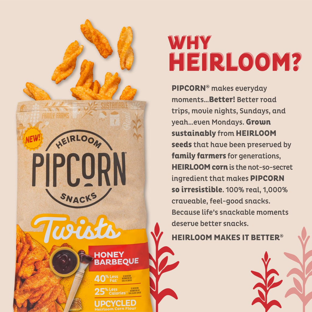 Heirloom Corn Non-Artifical Honey BBQ Twists