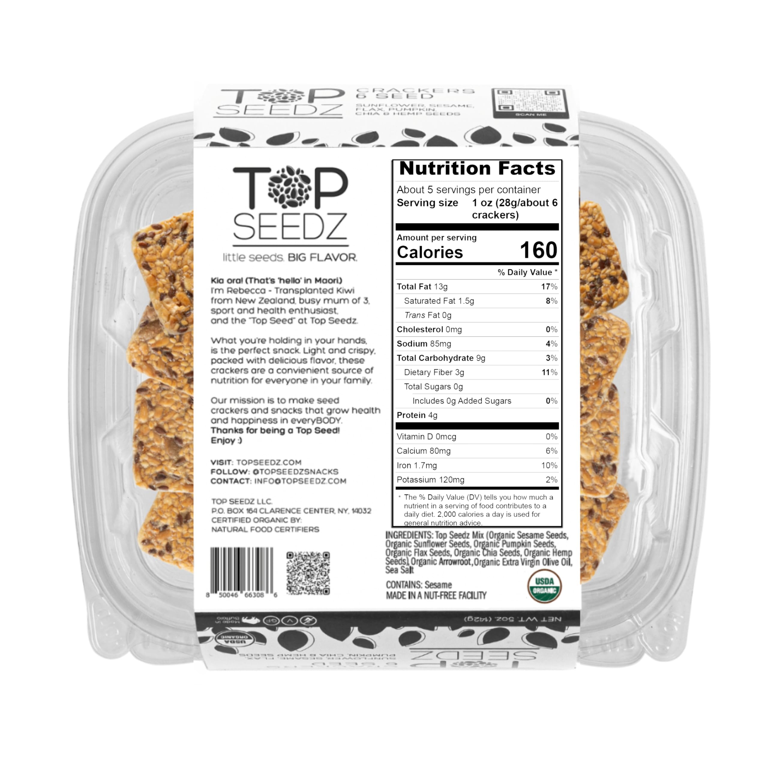 Certified 6 Seed Crackers