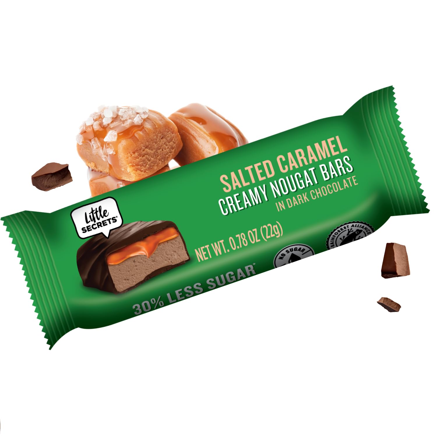 Dark Chocolate Nougat Bars