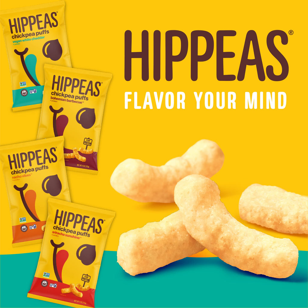 White Cheddar Flavored Chickpea Puffs