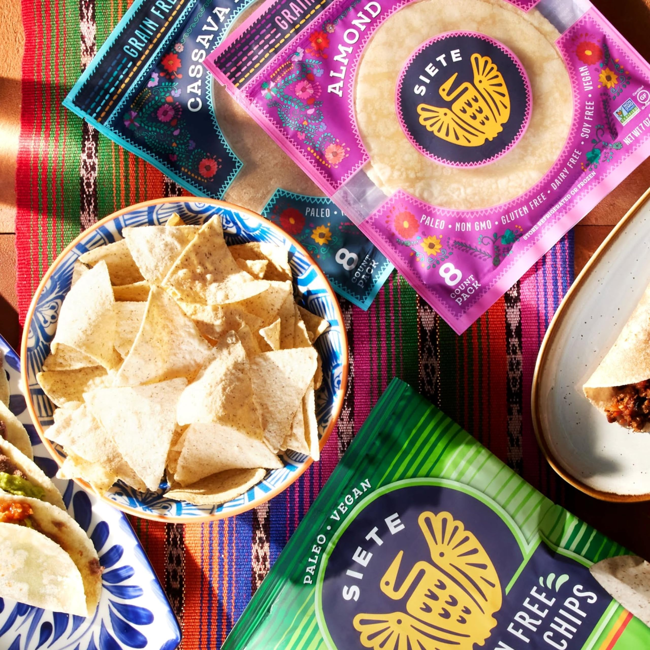 Cassava Flour Tortillas
