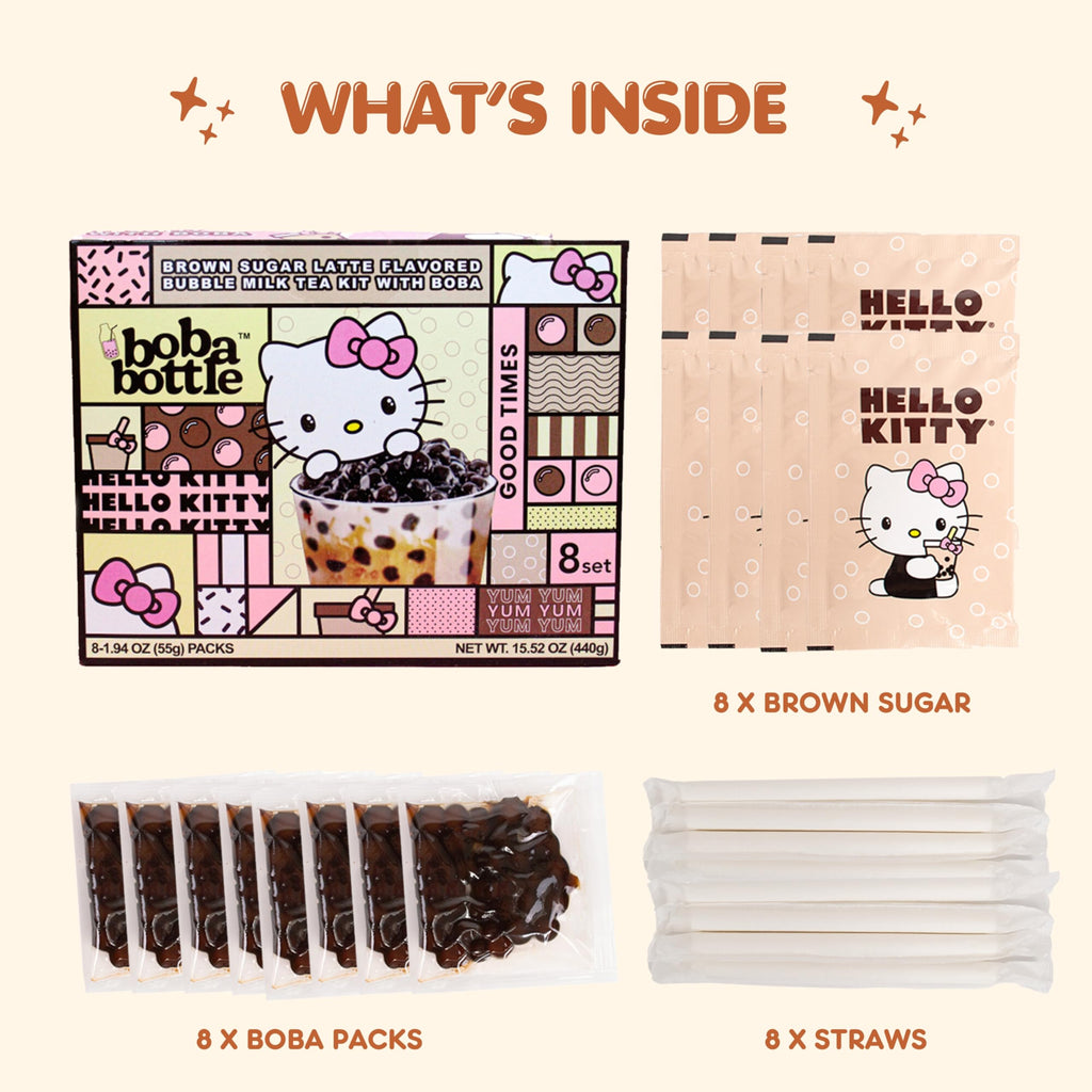 Hello Kitty Boba Kit