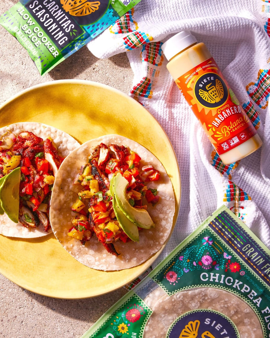 Chickpea Flour Tortillas