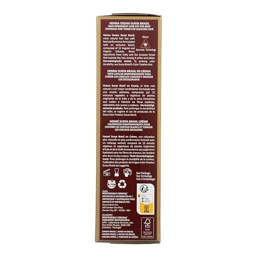 Henna Cream Black 96% Natural Ingredients Cruelty-Free