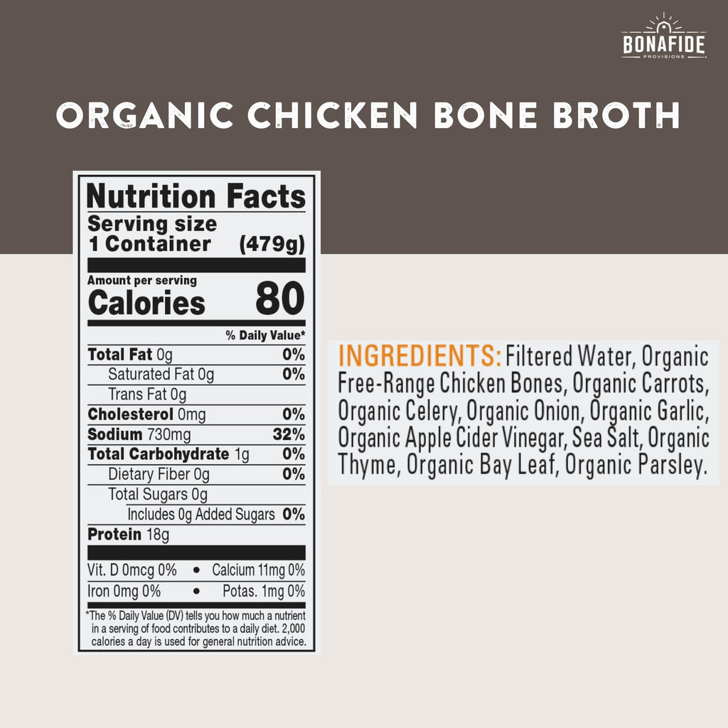 Fresh Chicken Bone Broth