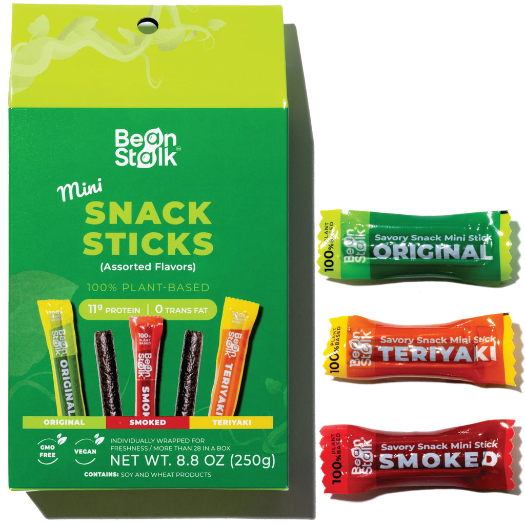 Savory Mini Sticks Assorted Flavors Teriyaki Smoked