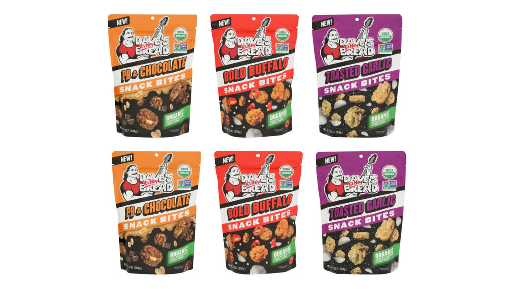 Bread Bites Variety Bundle Buffalo, Pb Choc, Garlic(2) - )