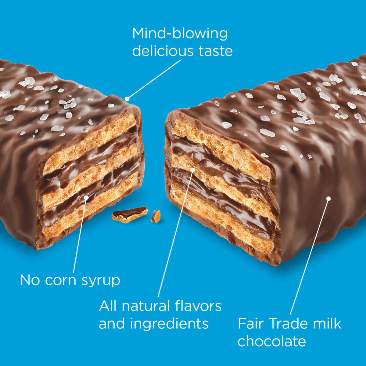 Milk Chocolate Crispy Wafers