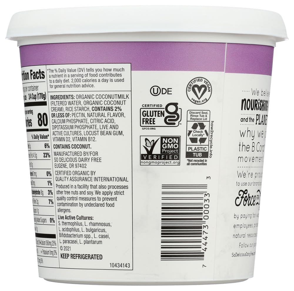 Coconut Milk Yogurt