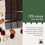 Endangered Species Dark Chocolate Bar with Sea Salt & Almonds, 72% Cocoa