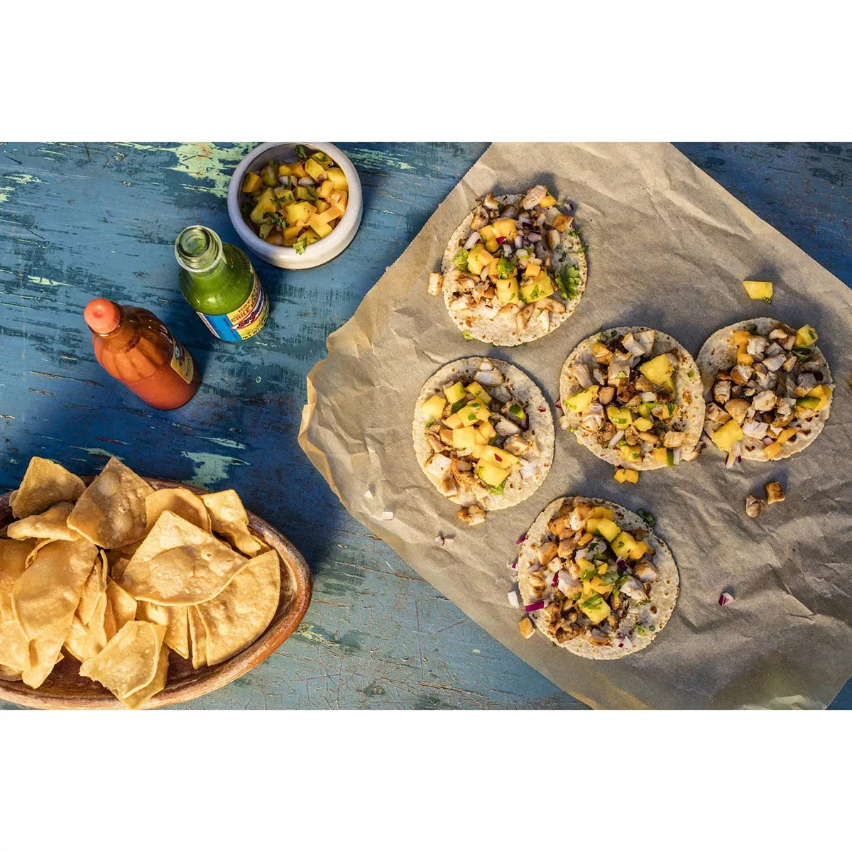 La Tortilla Factory White Corn Whole Grain Tortillas, 11.57 oz (Pack of 12)