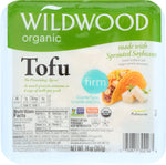 Wildwood Organic Firm Tofu, Water Pack, 14 oz