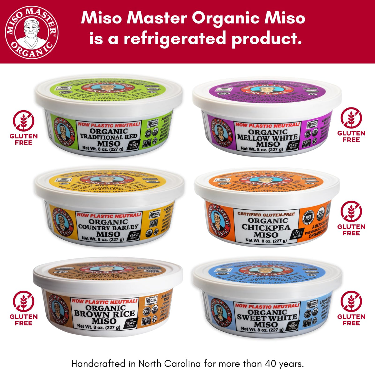 Miso Master, Miso Sweet White Rice Organic, 16 Ounce