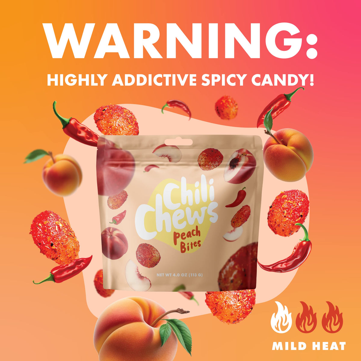 Chili Chews Sweet, Sour & Spicy Candy Bites