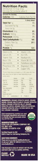 Food For Life Sprouted Grain Cereal