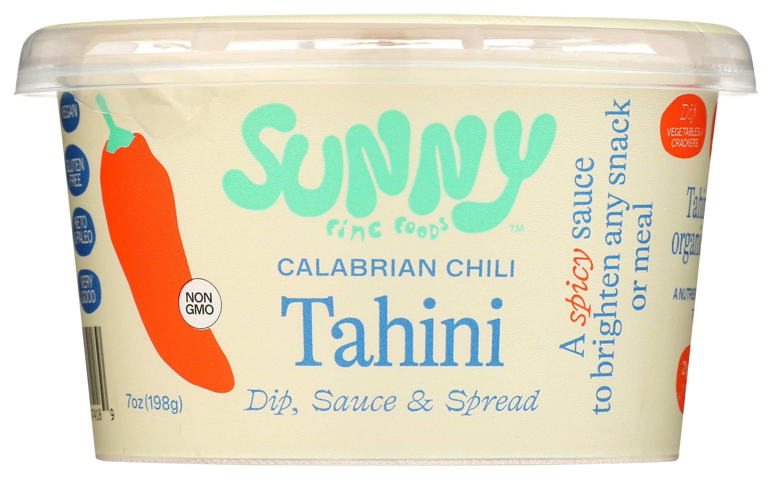 Sunny Fine Foods Calabrian Chili Tahini, 8 oz