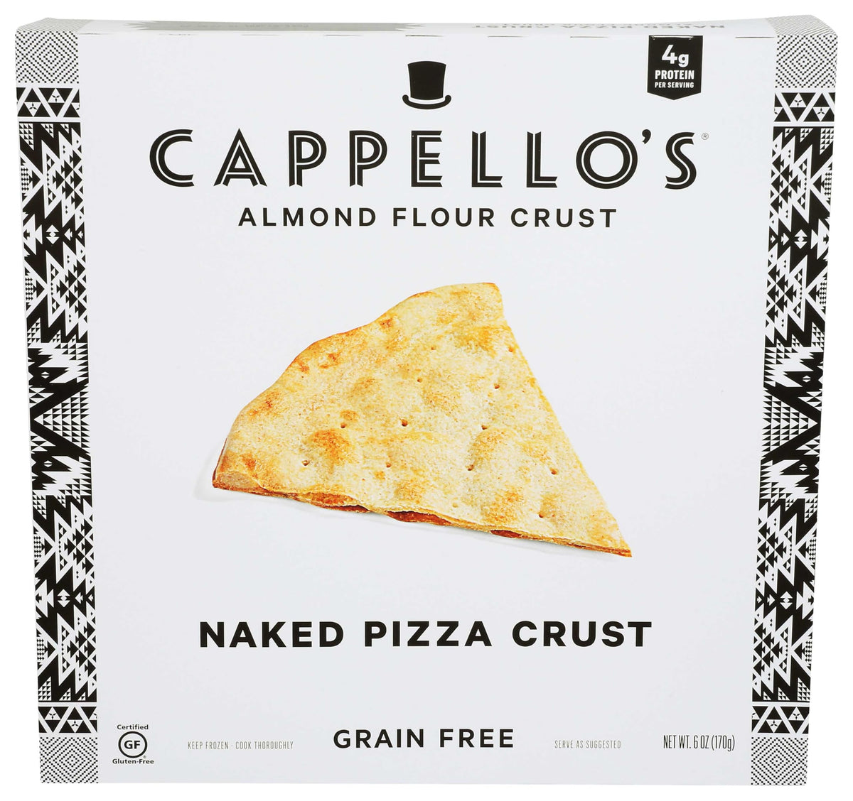 Cappello's Naked Pizza Crust (Pack of 6)