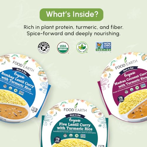 Microwavable Ready-to-Eat Indian Chickpeas Curry