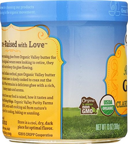 Purity Farms Ghee Clarified Butter (2-Pack)