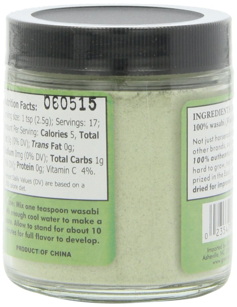 Powdered Wasabi Jar