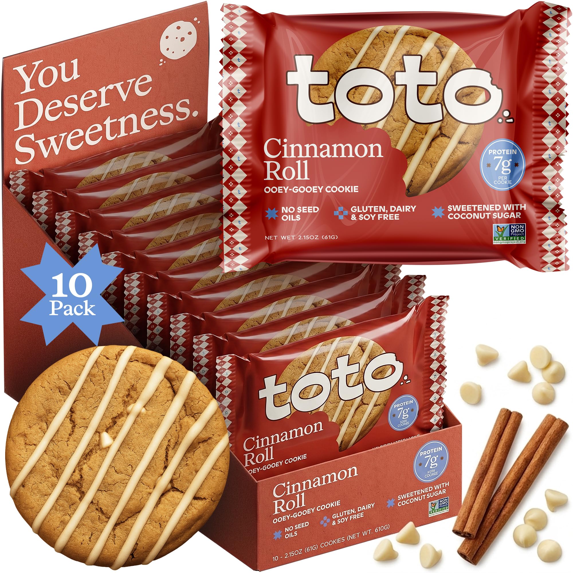 Individually Wrapped Protein Cookies