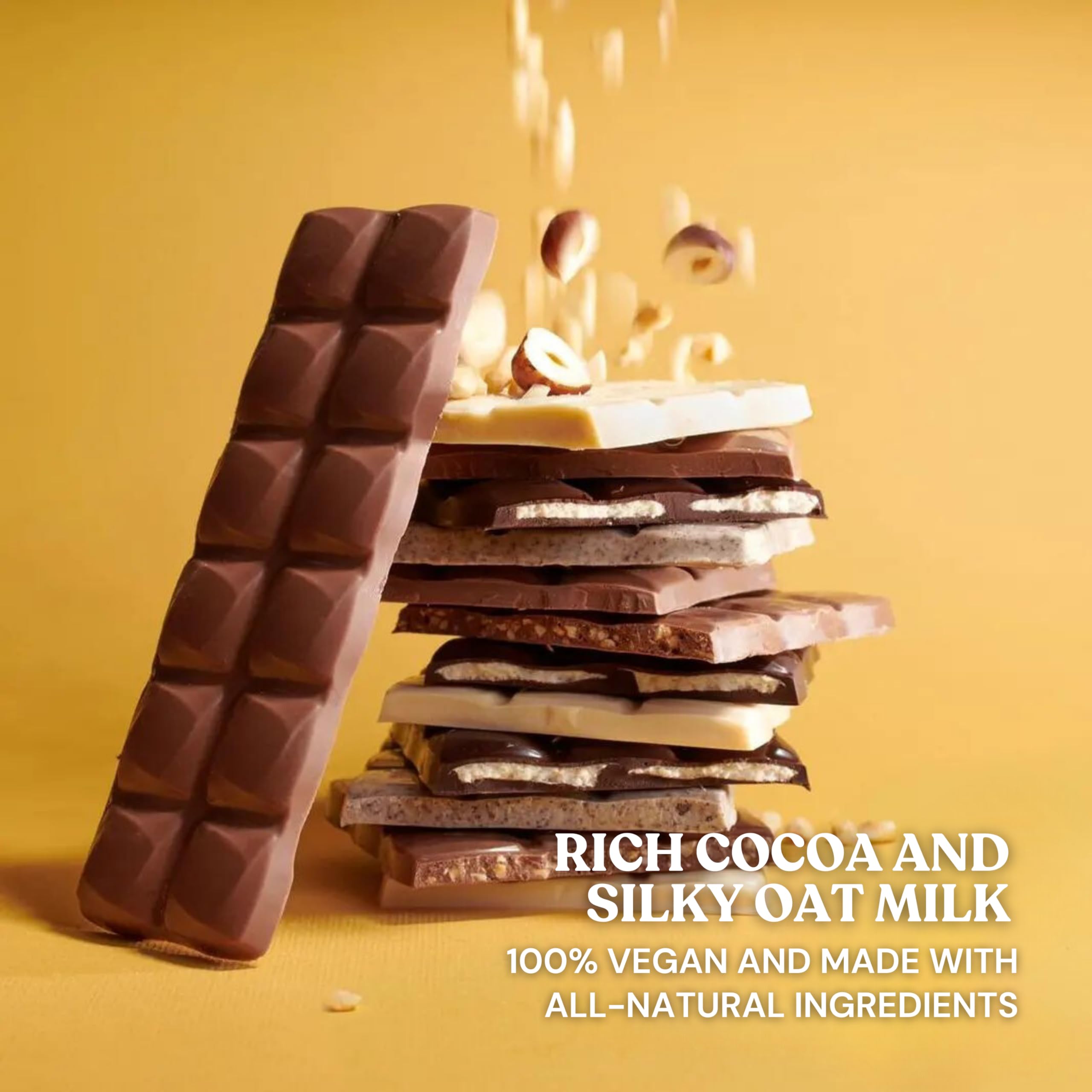 Vanilla Extract Chocolate Oat Milk Bars