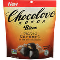 Bites Salted Caramel in 55% Dark Chocolate Pouch