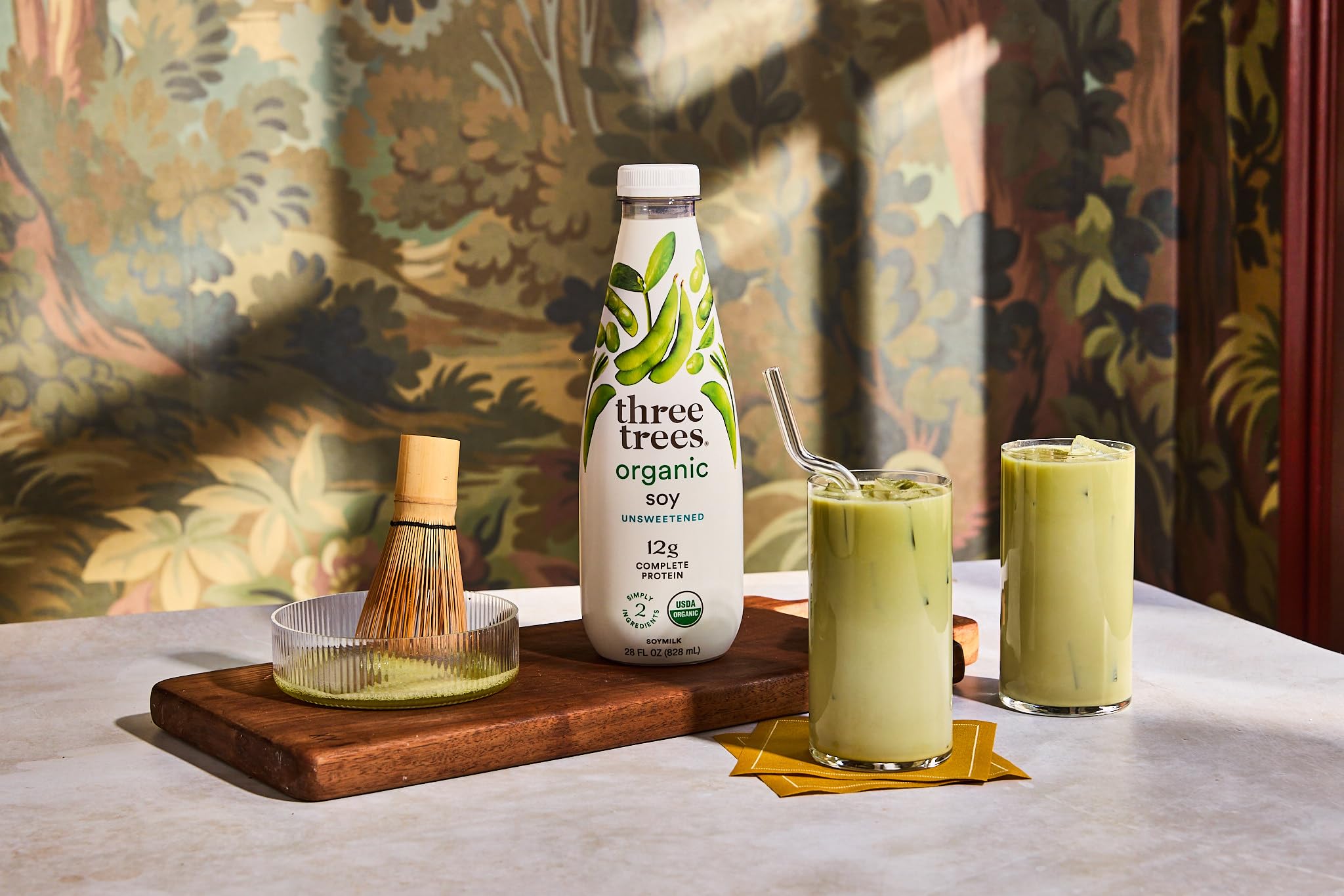 Unsweetened Per Bottle Protein Soy Milk