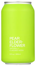 Pear Elderflower Naturally Flavored Soda