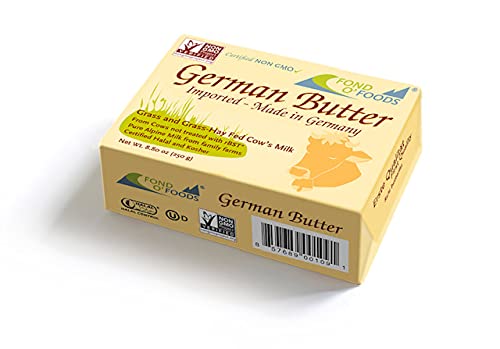 Shipped in a Cooler Allgau Grass Fed " German Butter