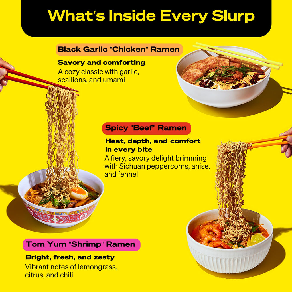 Ramen, Packaged Noodle Meal Kit, Ready to Eat