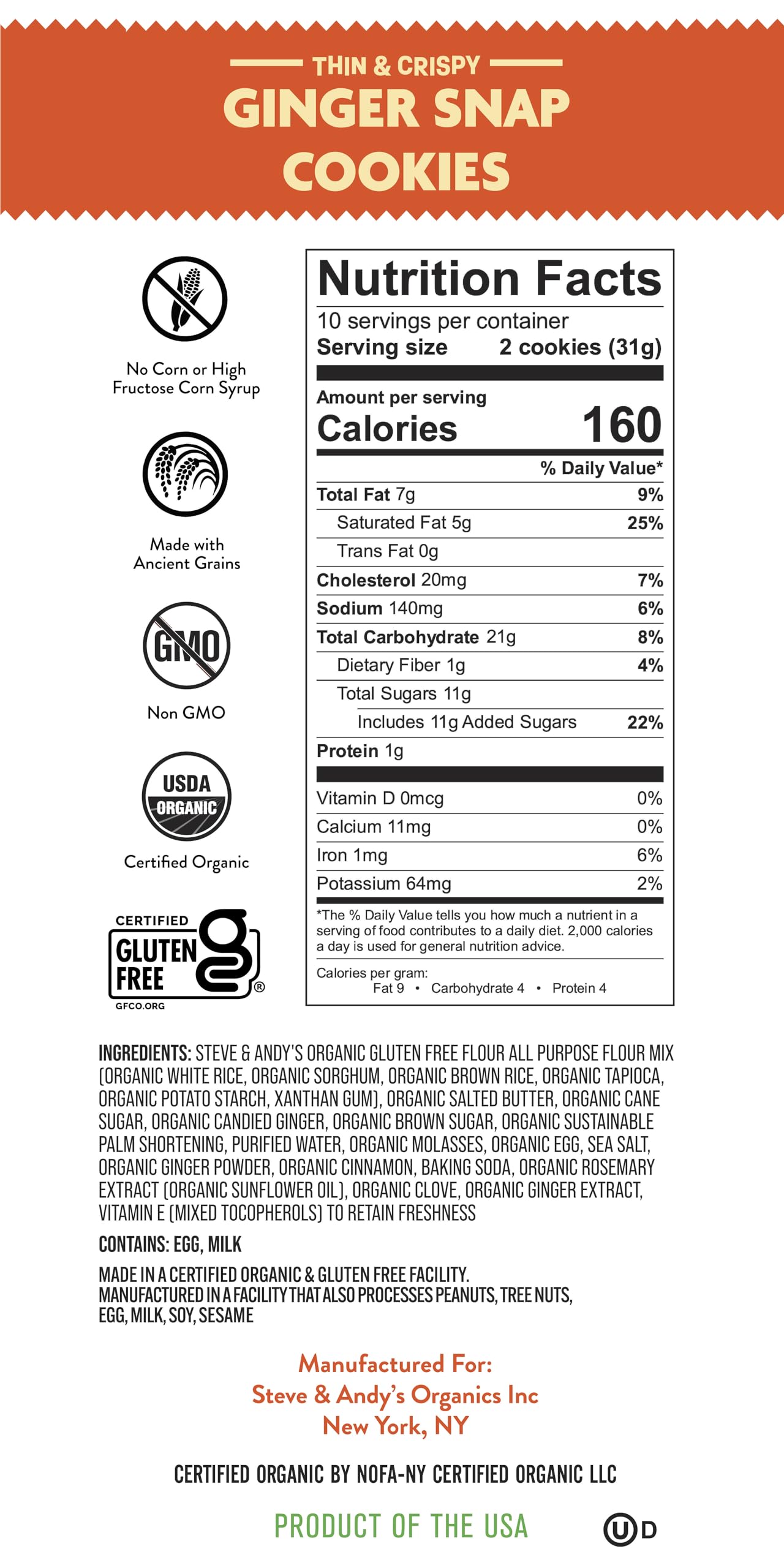 Organic Cookie