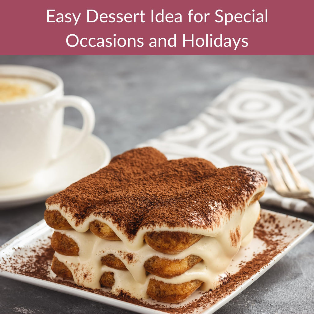 No-Bake Italian Dessert Mix Tiramisu Cake Kit