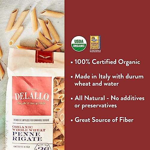 Bag Certified Whole Wheat Penne Pasta