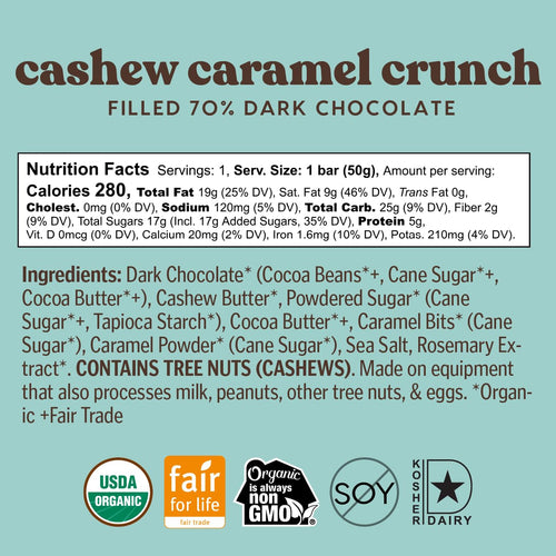 Cashew Caramel Hazenut Crunch Peanut Brittle Chocolate
