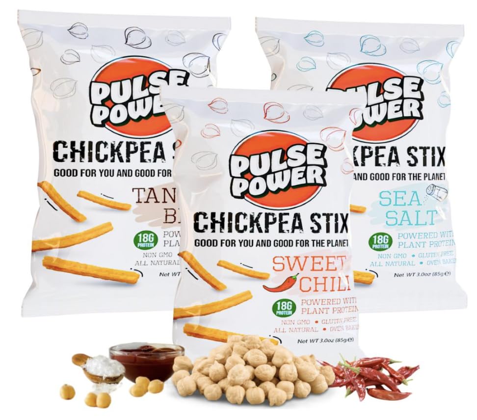 Chickpea Stix Crunchy Snacks
