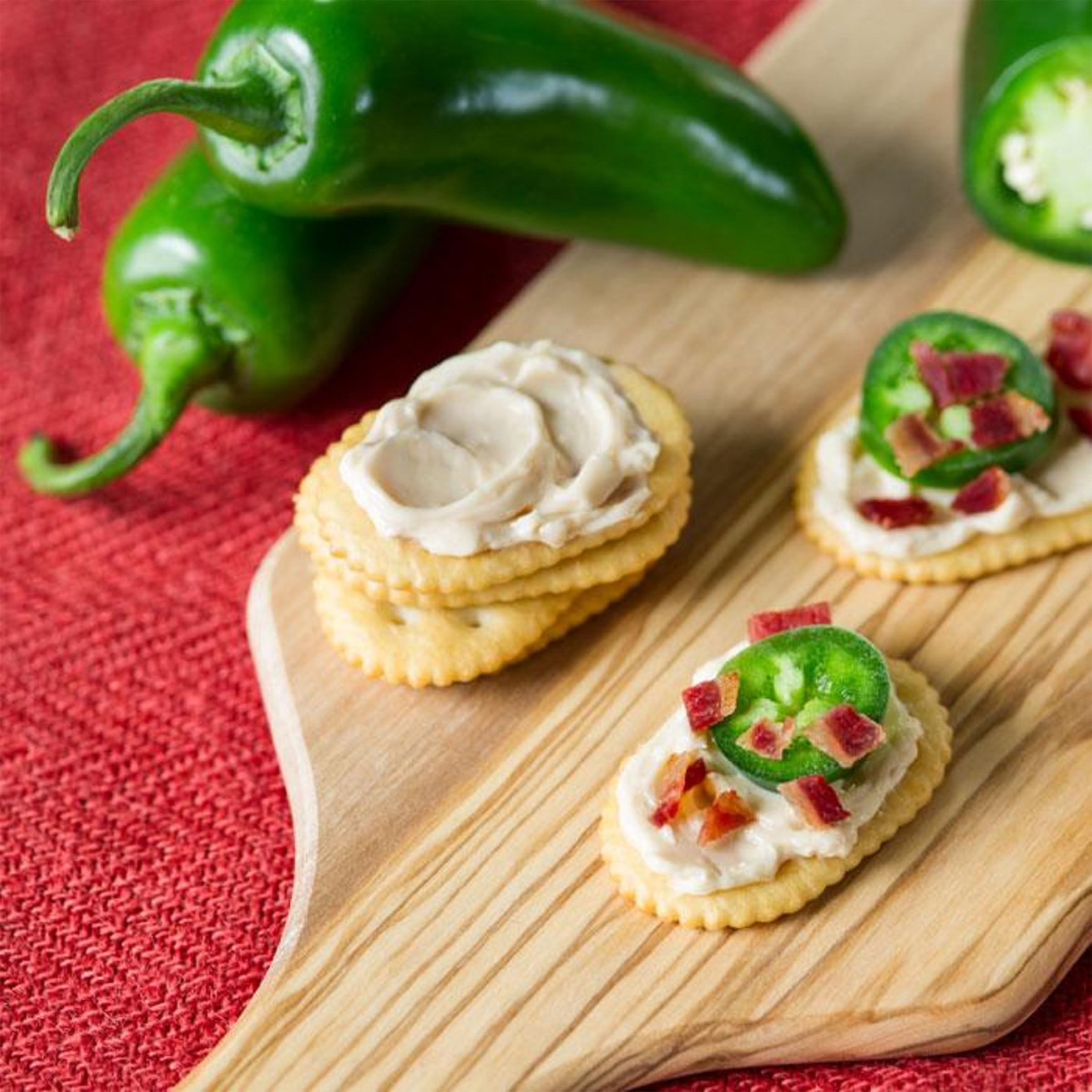 Light Creamy Swiss Spreadable Cheese Wedges