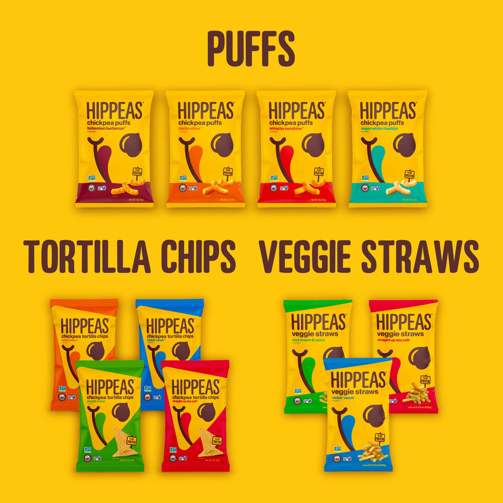White Cheddar Flavored Chickpea Puffs