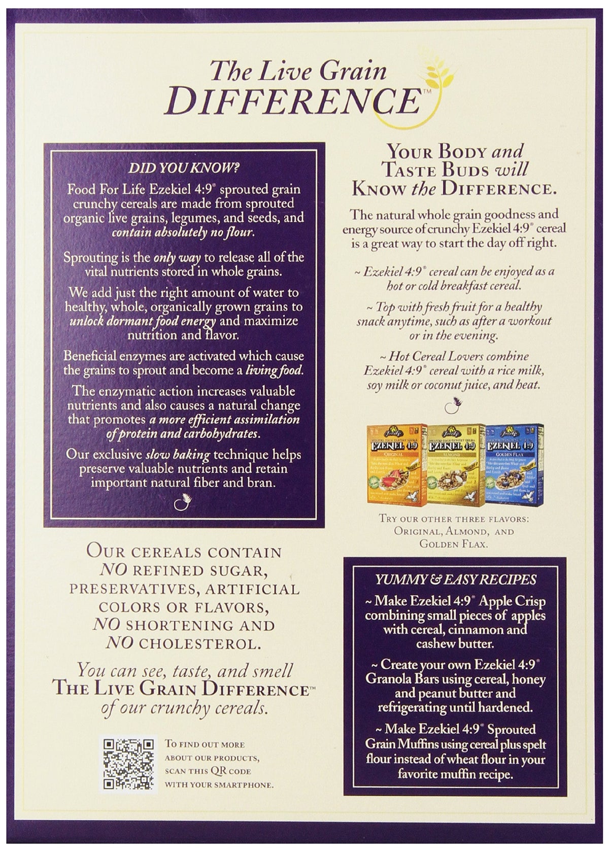 Food For Life Sprouted Grain Cereal