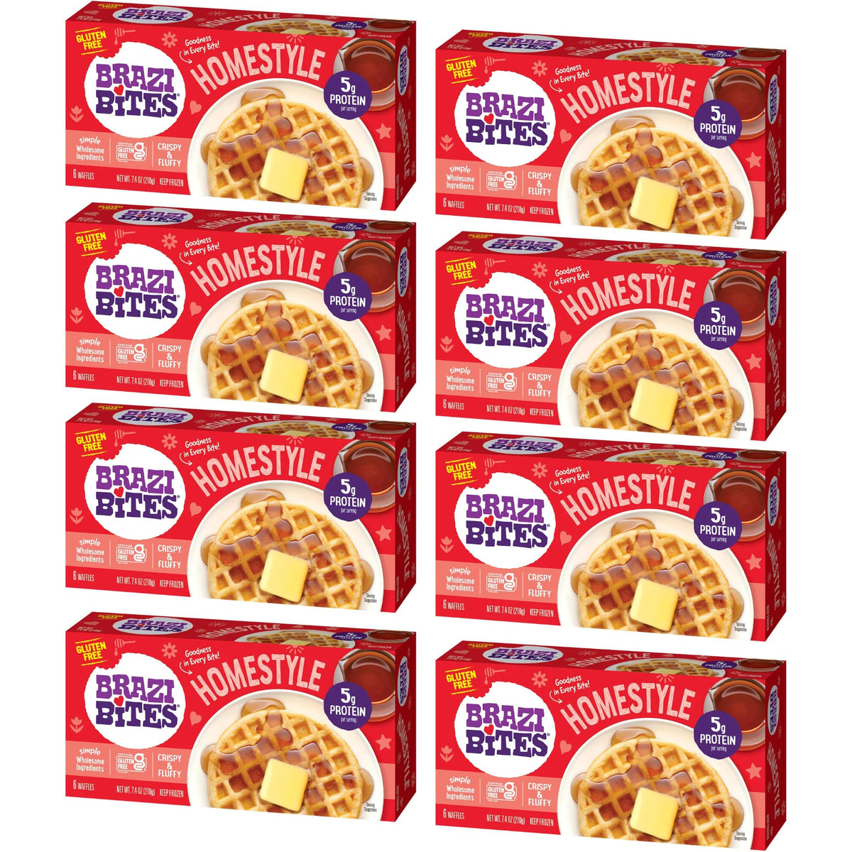 Brazi Bites Gluten-Free Waffles