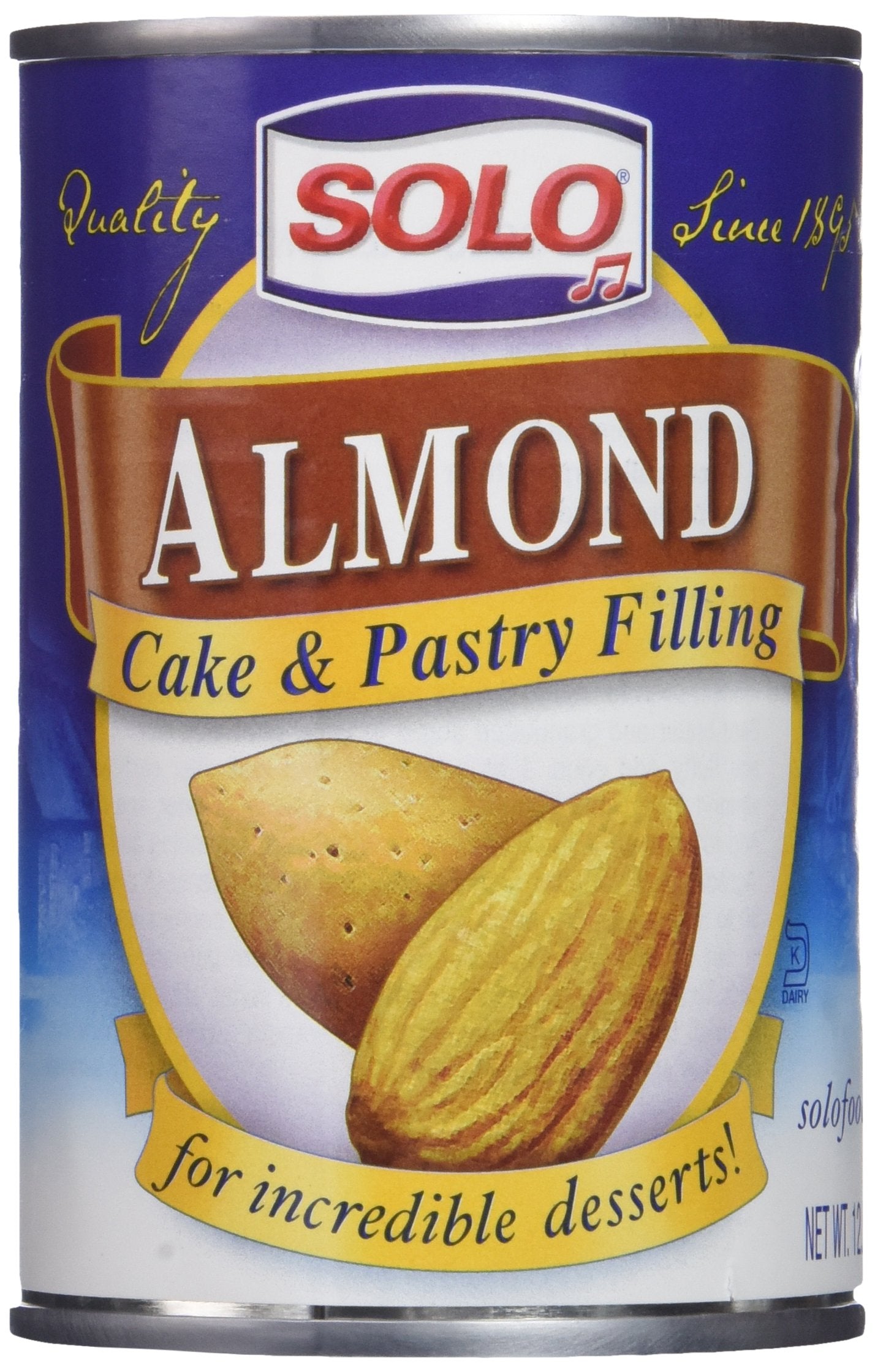 Almond Cake and Pastry Filling