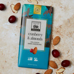 Endangered Species Dark Chocolate Bar with Sea Salt & Almonds, 72% Cocoa