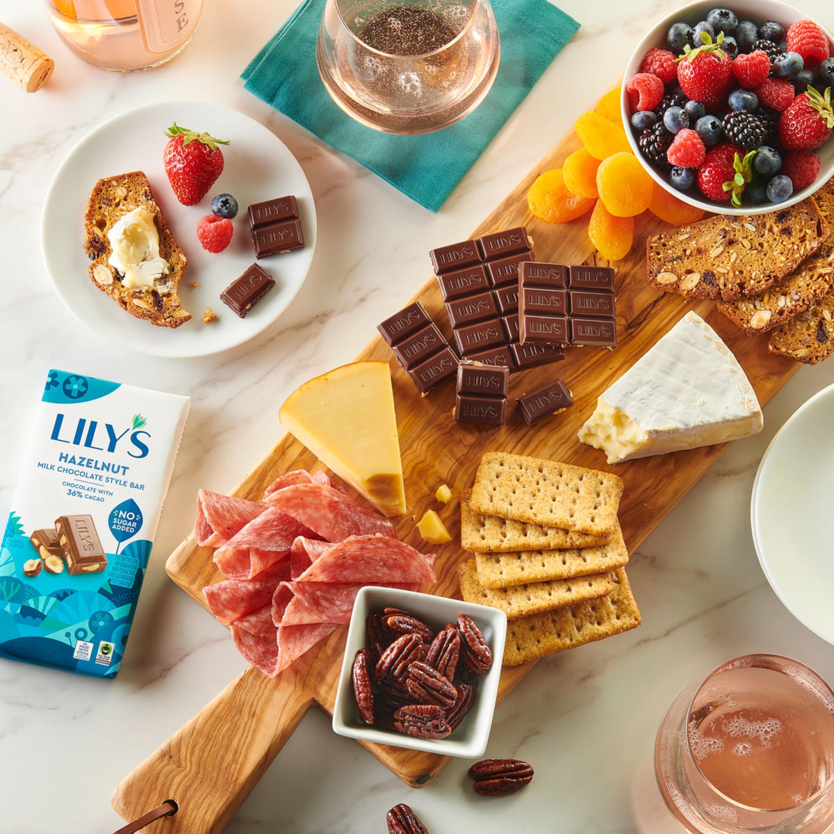 Lily's Gingerbread Milk Chocolate Style Bar