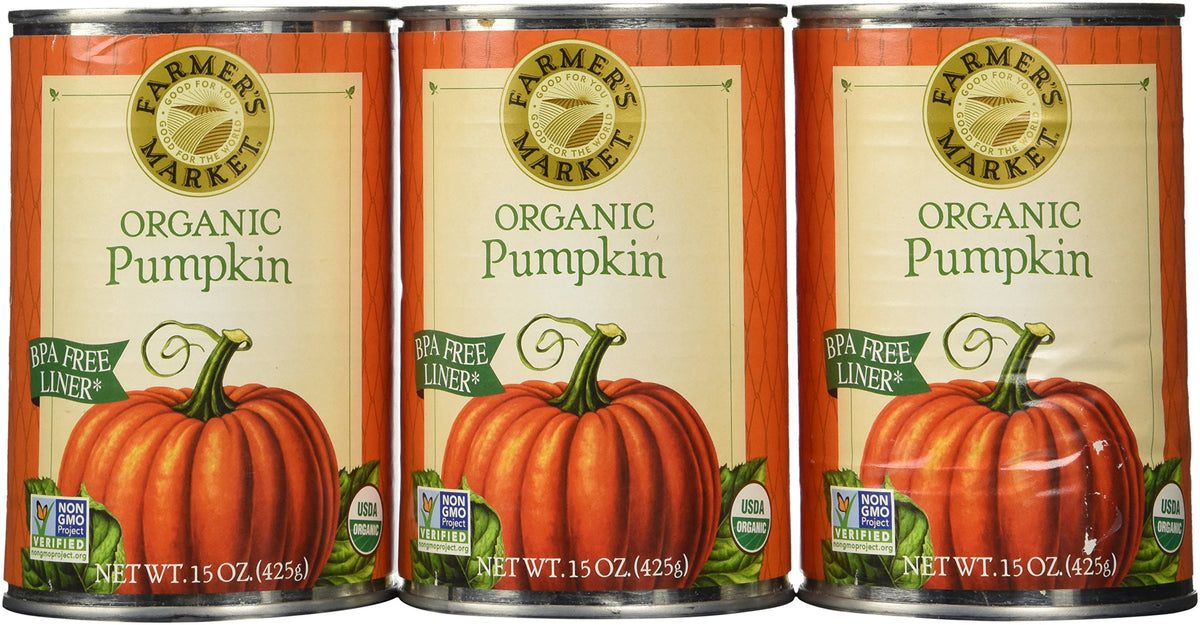 Farmer's Market Foods Canned Organic 100% Puree