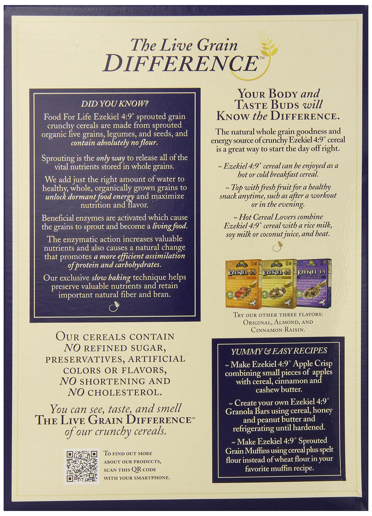 Food For Life Sprouted Grain Cereal