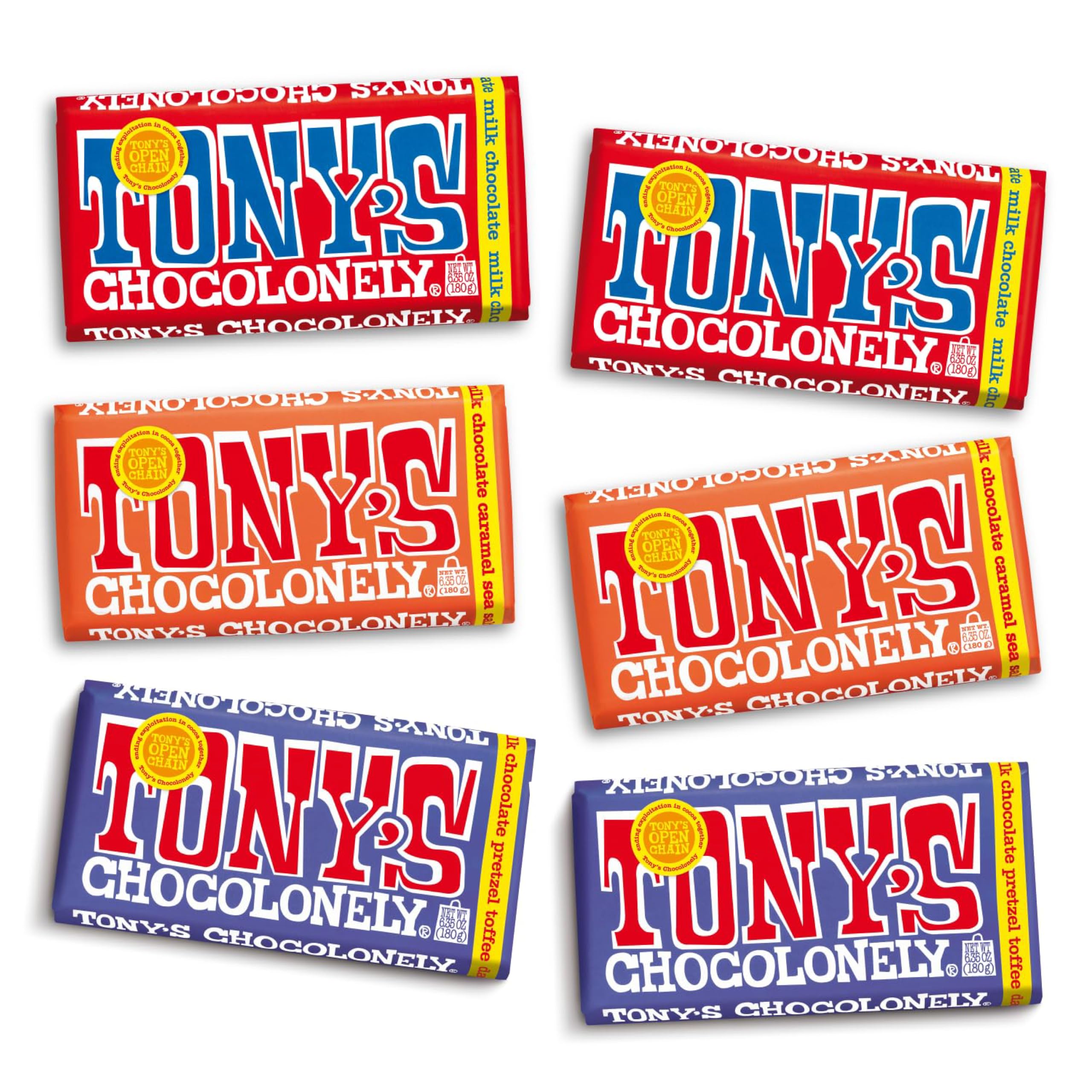 Tony's Chocolonely Milk Chocolate Bar
